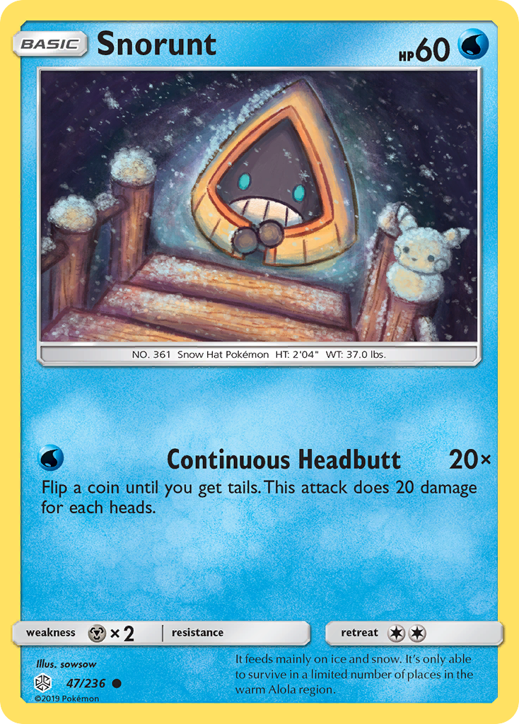 Snorunt (47/236) [Sun & Moon: Cosmic Eclipse] | Eastridge Sports Cards & Games
