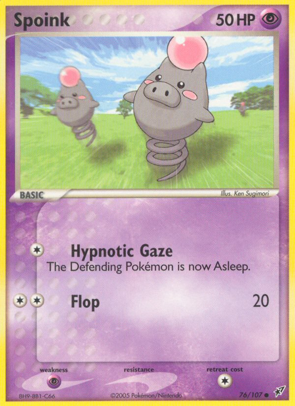 Spoink (76/107) [EX: Deoxys] | Eastridge Sports Cards & Games