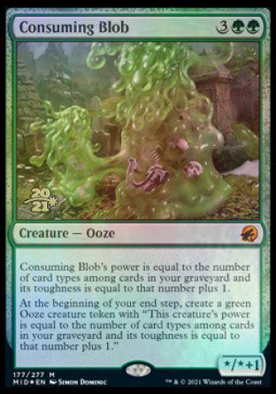 Consuming Blob [Innistrad: Midnight Hunt Prerelease Promos] | Eastridge Sports Cards & Games