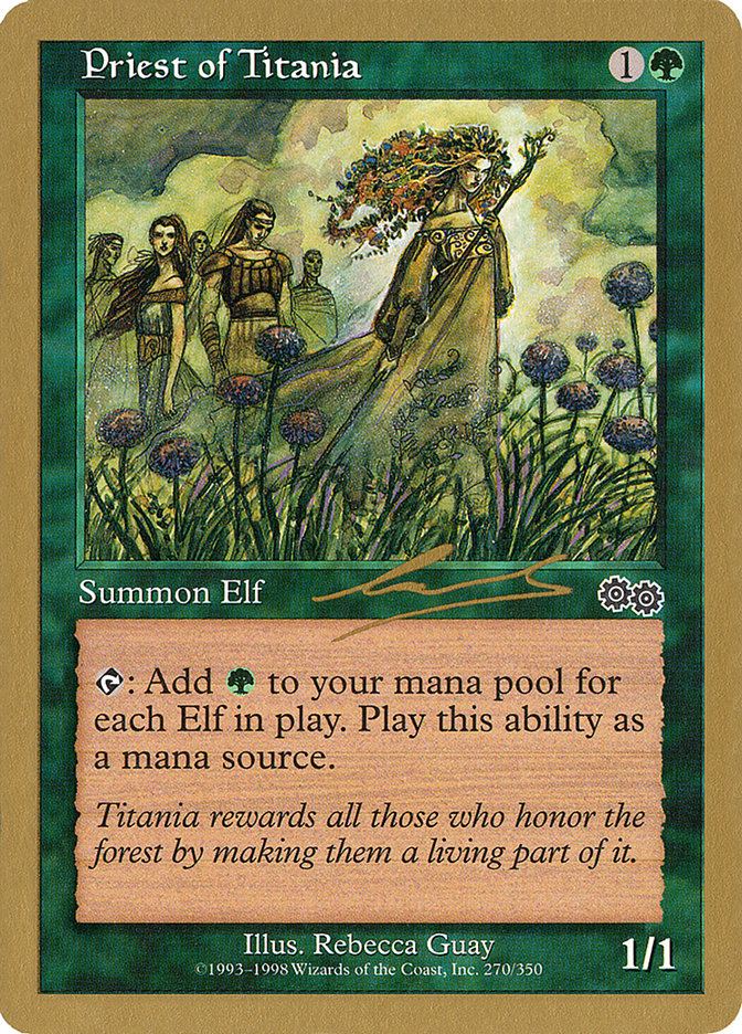 Priest of Titania (Nicolas Labarre) [World Championship Decks 2000] | Eastridge Sports Cards & Games