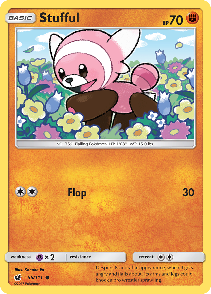 Stufful (55/111) [Sun & Moon: Crimson Invasion] | Eastridge Sports Cards & Games