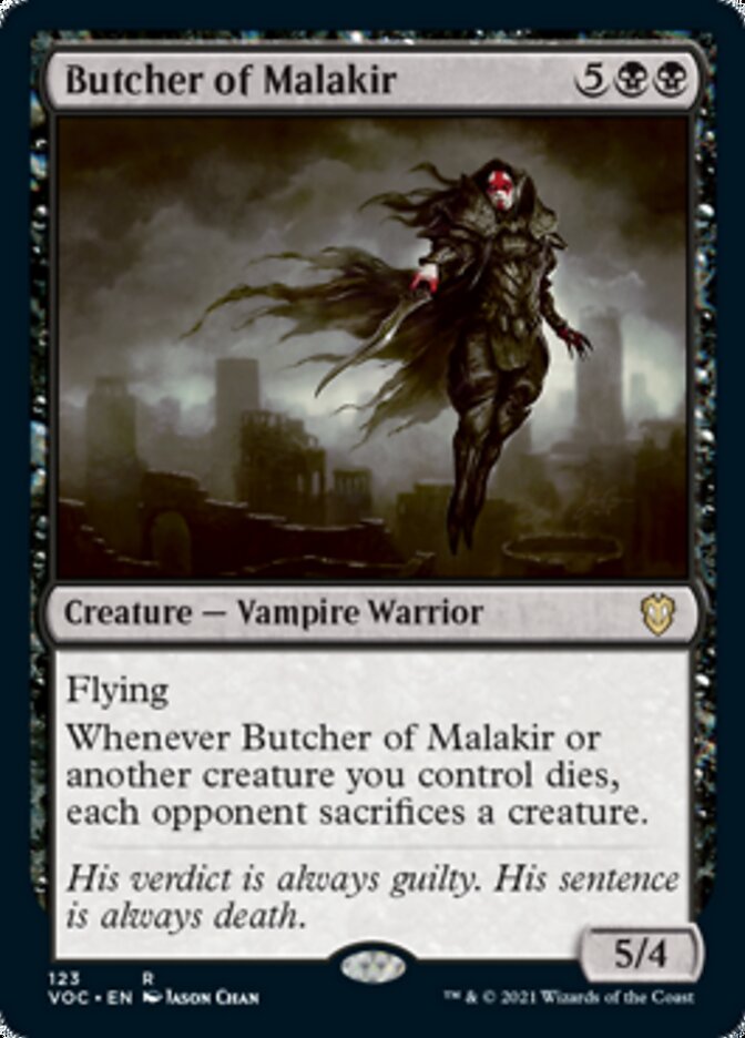 Butcher of Malakir [Innistrad: Crimson Vow Commander] | Eastridge Sports Cards & Games