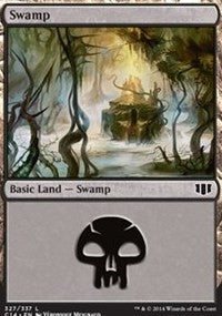 Swamp (327) [Commander 2014] | Eastridge Sports Cards & Games