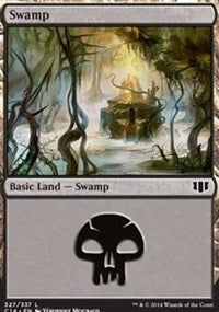 Swamp (327) [Commander 2014]