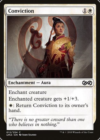 Conviction [Ultimate Masters] | Eastridge Sports Cards & Games