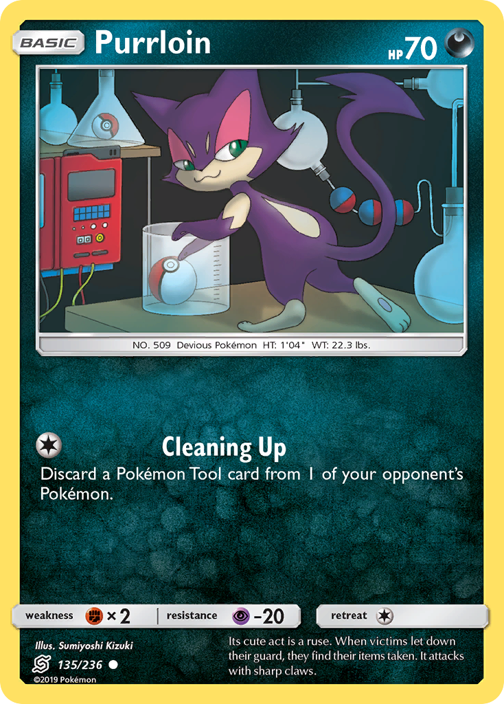 Purrloin (135/236) [Sun & Moon: Unified Minds] | Eastridge Sports Cards & Games