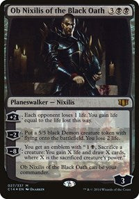 Ob Nixilis of the Black Oath (Commander 2014) [Commander 2014 Oversized] | Eastridge Sports Cards & Games