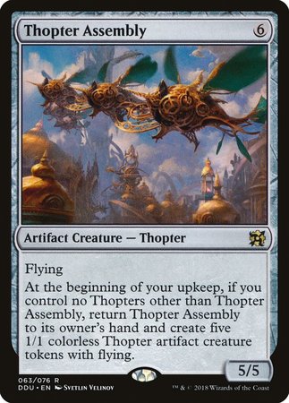 Thopter Assembly [Duel Decks: Elves vs. Inventors] | Eastridge Sports Cards & Games