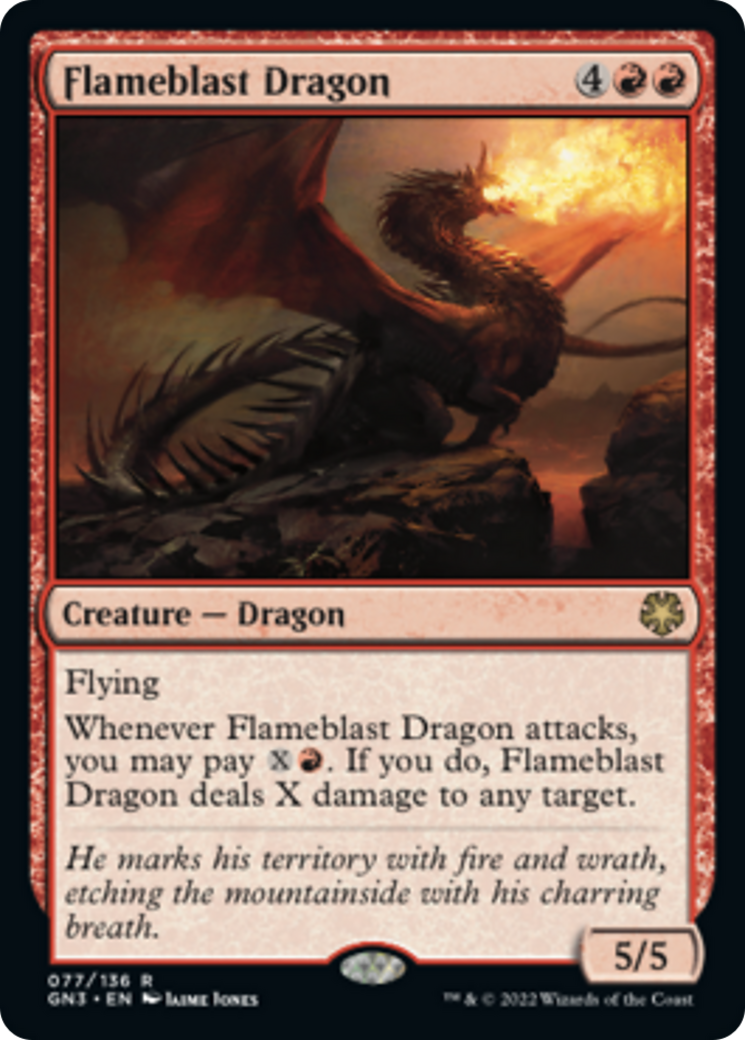 Flameblast Dragon [Game Night: Free-for-All] | Eastridge Sports Cards & Games