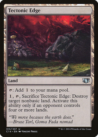 Tectonic Edge [Commander 2014] | Eastridge Sports Cards & Games