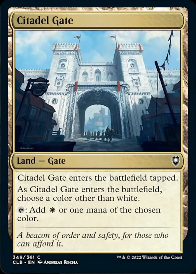 Citadel Gate [Commander Legends: Battle for Baldur's Gate] | Eastridge Sports Cards & Games
