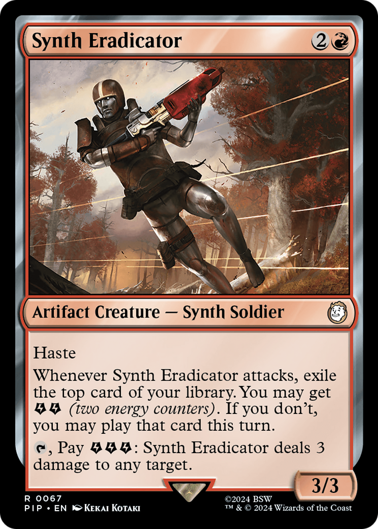 Synth Eradicator [Fallout] | Eastridge Sports Cards & Games