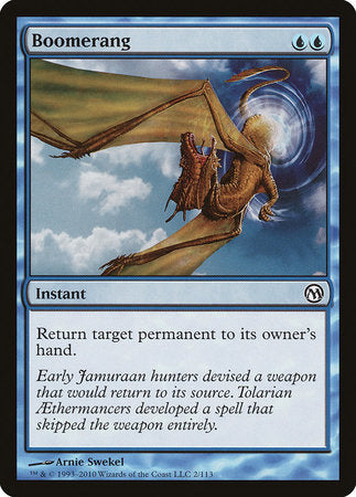 Boomerang [Duels of the Planeswalkers] | Eastridge Sports Cards & Games