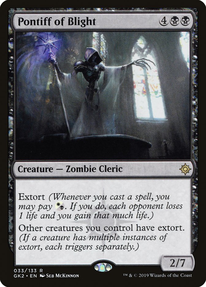 Pontiff of Blight [Ravnica Allegiance Guild Kit] | Eastridge Sports Cards & Games