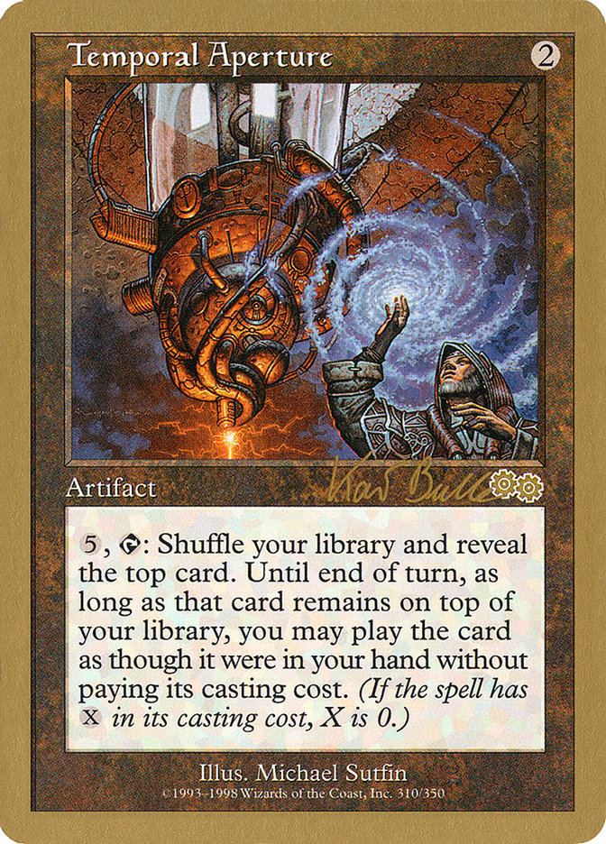 Temporal Aperture (Kai Budde) [World Championship Decks 1999] | Eastridge Sports Cards & Games