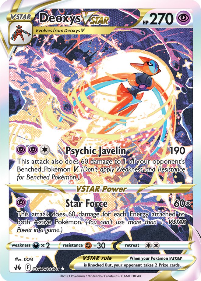 Deoxys VSTAR (GG46/GG70) [Sword & Shield: Crown Zenith] | Eastridge Sports Cards & Games