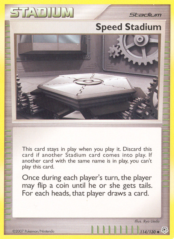 Speed Stadium (114/130) [Diamond & Pearl: Base Set] | Eastridge Sports Cards & Games