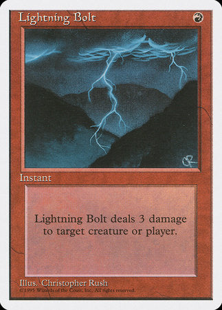 Lightning Bolt [Fourth Edition] | Eastridge Sports Cards & Games