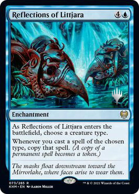 Reflections of Littjara [Kaldheim Promo Pack] | Eastridge Sports Cards & Games