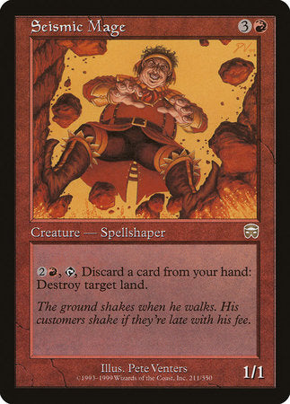 Seismic Mage [Mercadian Masques] | Eastridge Sports Cards & Games