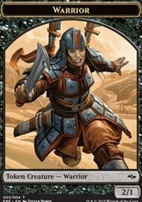 Warrior Token [Fate Reforged Tokens]