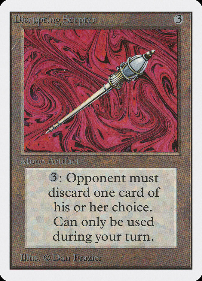 Disrupting Scepter [Unlimited Edition] | Eastridge Sports Cards & Games