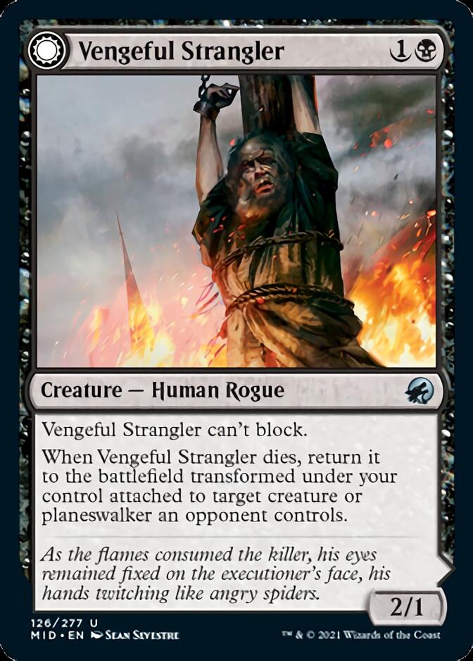 Vengeful Strangler // Strangling Grasp [Innistrad: Midnight Hunt] | Eastridge Sports Cards & Games