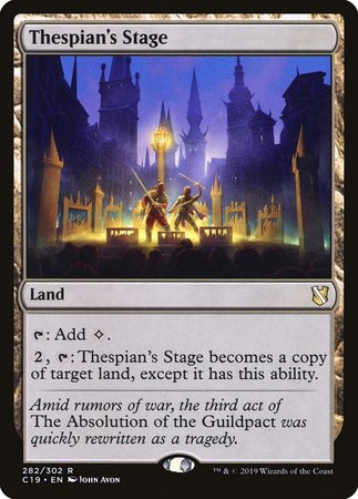 Thespian's Stage [Commander 2019] | Eastridge Sports Cards & Games