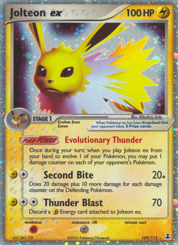 Jolteon ex (109/113) [EX: Delta Species] | Eastridge Sports Cards & Games