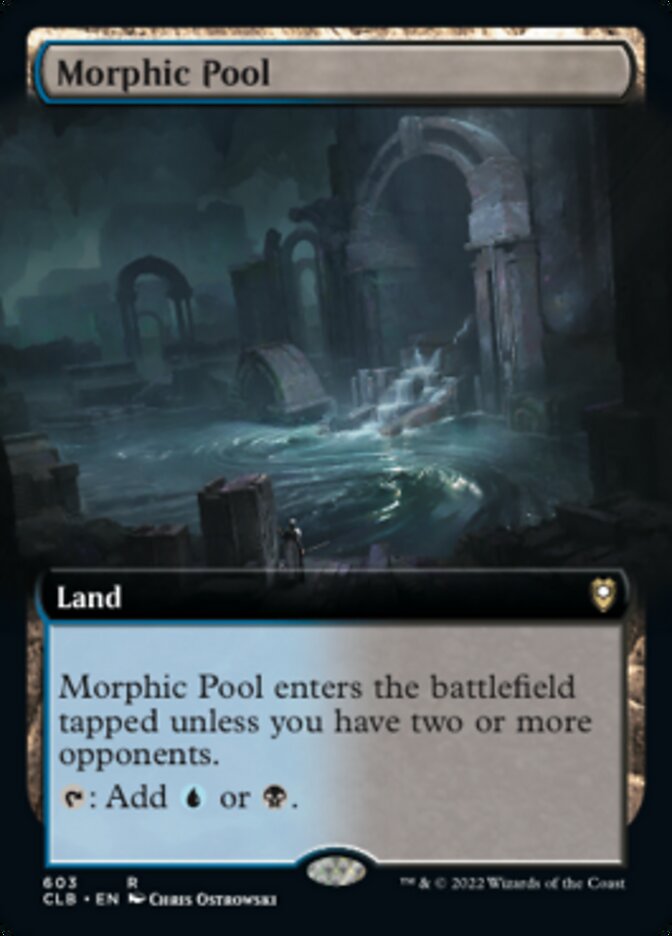 Morphic Pool (Extended Art) [Commander Legends: Battle for Baldur's Gate] | Eastridge Sports Cards & Games