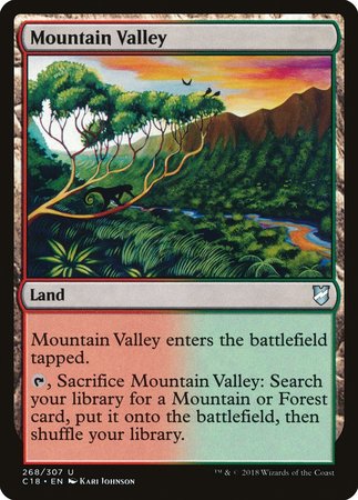 Mountain Valley [Commander 2018] | Eastridge Sports Cards & Games
