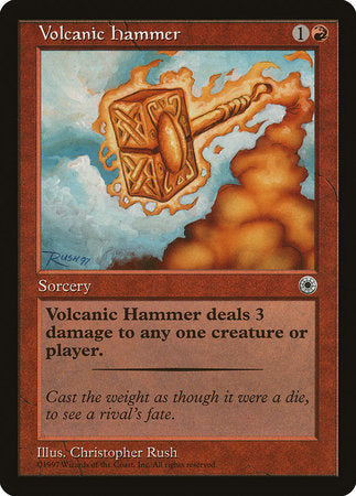 Volcanic Hammer [Portal] | Eastridge Sports Cards & Games