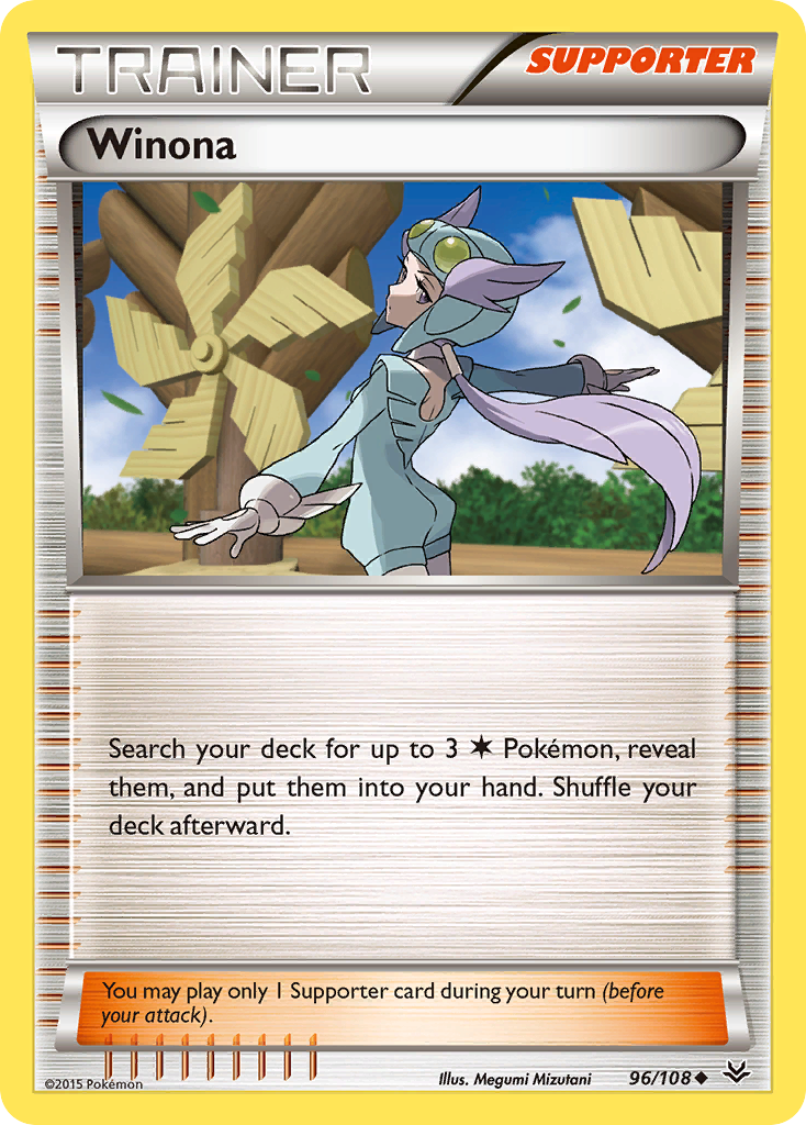 Winona (96/108) [XY: Roaring Skies] | Eastridge Sports Cards & Games