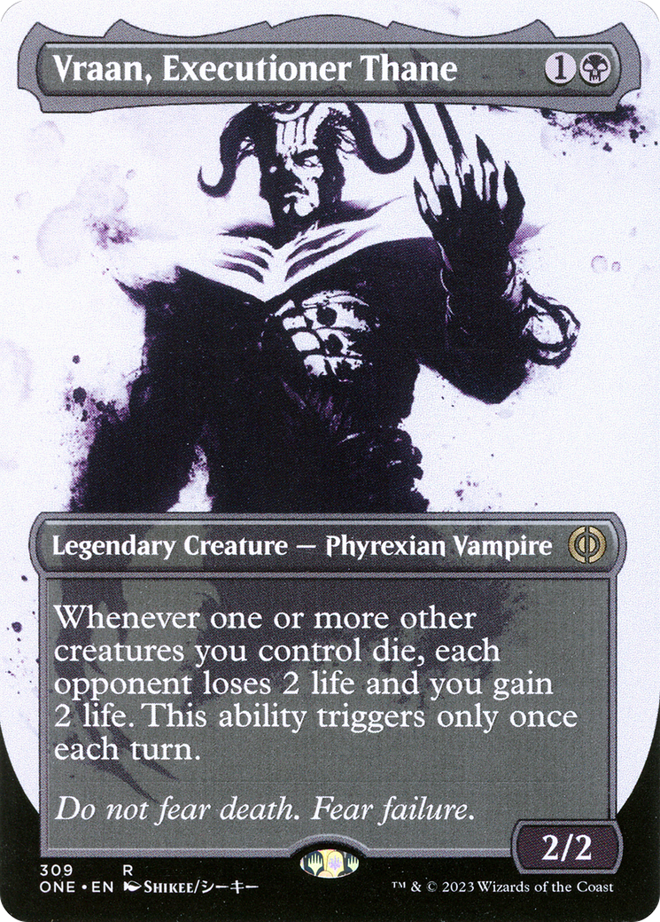 Vraan, Executioner Thane (Borderless Ichor) [Phyrexia: All Will Be One] | Eastridge Sports Cards & Games