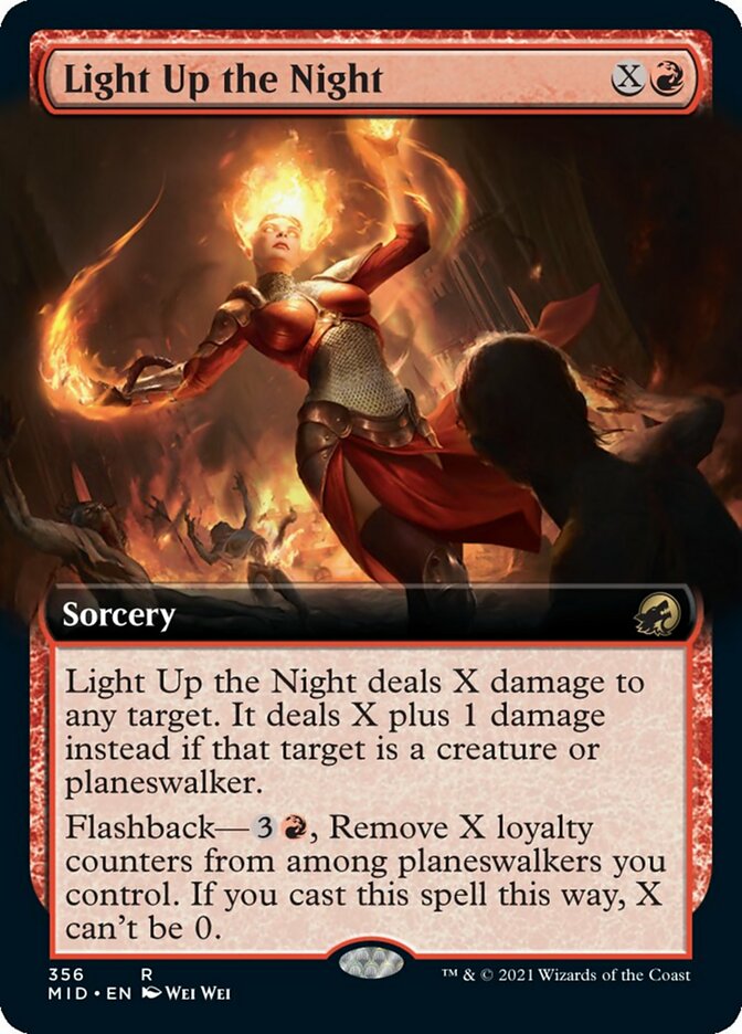 Light Up the Night (Extended) [Innistrad: Midnight Hunt] | Eastridge Sports Cards & Games