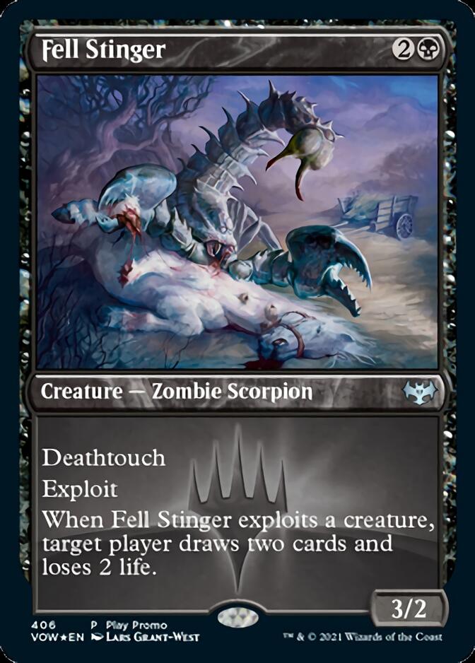 Fell Stinger (Play Promo) [Innistrad: Crimson Vow] | Eastridge Sports Cards & Games