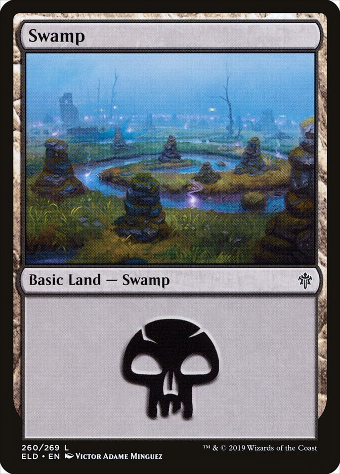 Swamp (260) [Throne of Eldraine] | Eastridge Sports Cards & Games