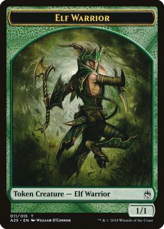 Elf Warrior Token (011) [Masters 25 Tokens] | Eastridge Sports Cards & Games