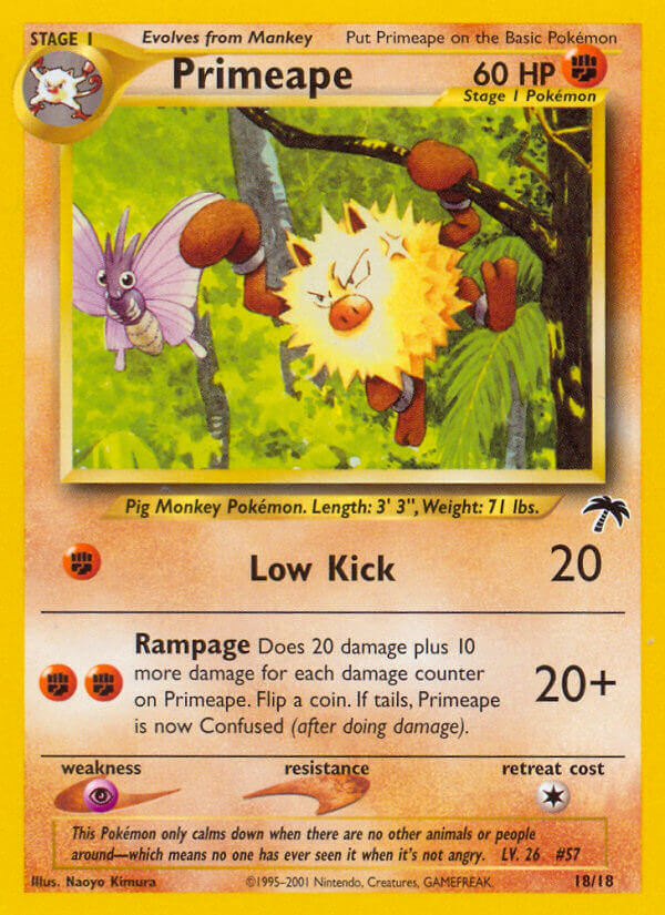 Primeape (18/18) [Southern Islands] | Eastridge Sports Cards & Games