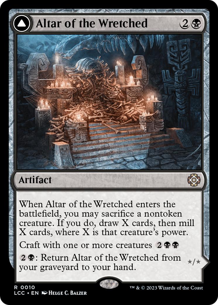 Altar of the Wretched // Wretched Bonemass [The Lost Caverns of Ixalan Commander] | Eastridge Sports Cards & Games