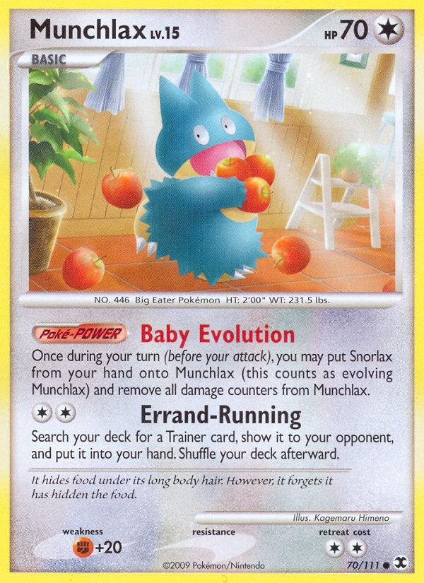 Munchlax (70/111) [Platinum: Rising Rivals] | Eastridge Sports Cards & Games