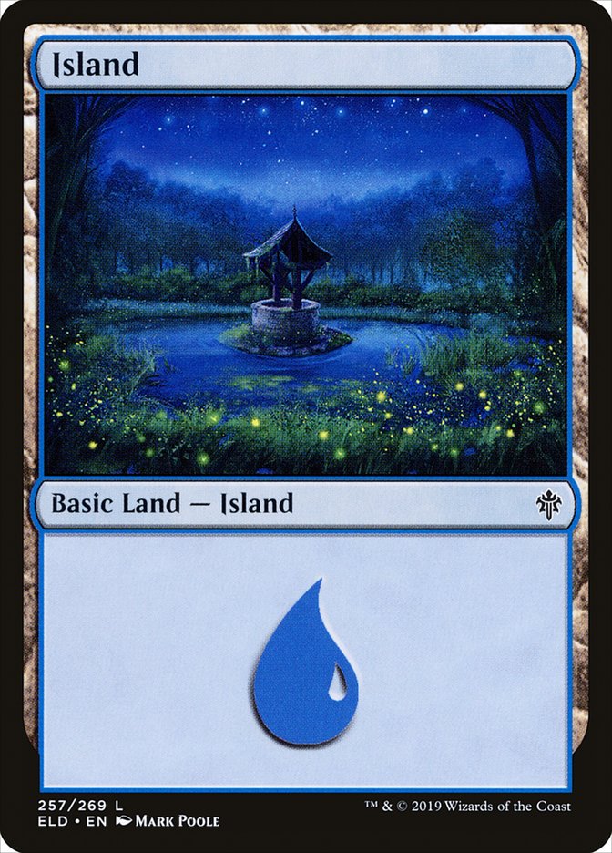 Island (257) [Throne of Eldraine] | Eastridge Sports Cards & Games