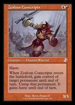 Zealous Conscripts (Timeshifted) [Time Spiral Remastered] | Eastridge Sports Cards & Games