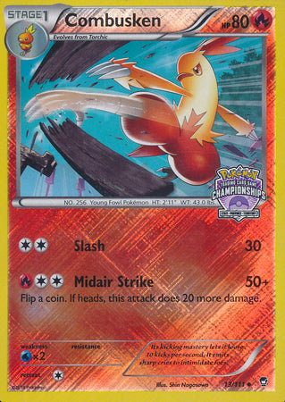 Combusken (13/111) (Championship Promo) [XY: Furious Fists] | Eastridge Sports Cards & Games