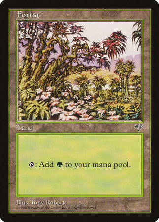 Forest (Red Tree Leaves) [Mirage] | Eastridge Sports Cards & Games