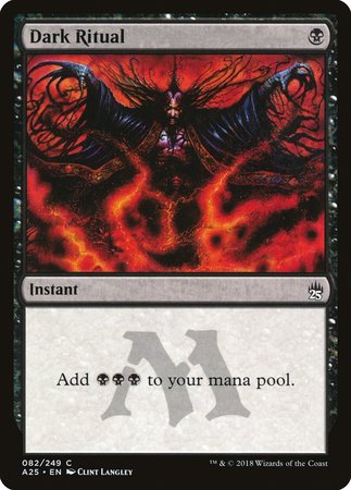 Dark Ritual [Masters 25] | Eastridge Sports Cards & Games