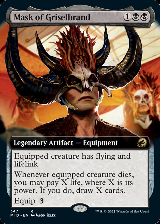 Mask of Griselbrand (Extended) [Innistrad: Midnight Hunt] | Eastridge Sports Cards & Games