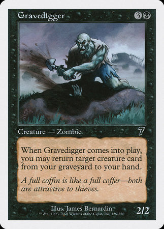 Gravedigger [Seventh Edition] | Eastridge Sports Cards & Games