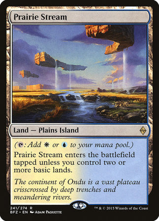 Prairie Stream [Battle for Zendikar] | Eastridge Sports Cards & Games