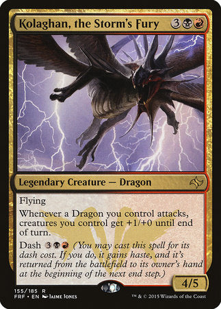 Kolaghan, the Storm's Fury [Fate Reforged] | Eastridge Sports Cards & Games